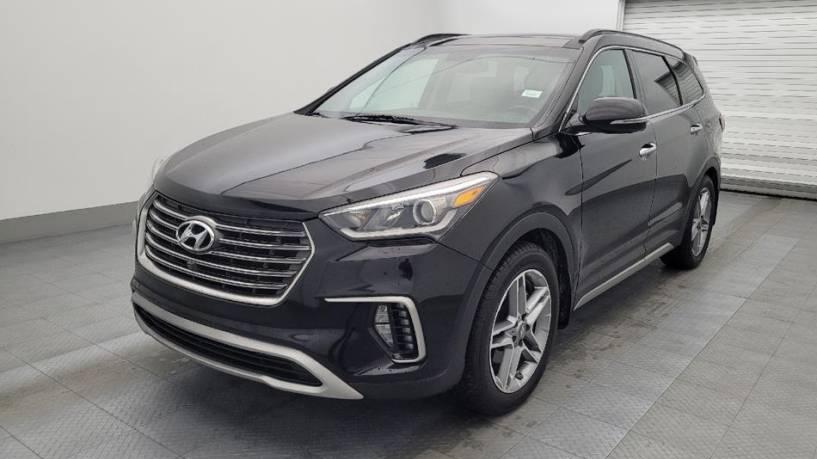 HYUNDAI SANTA FE 2018 KM8SR4HF1JU266888 image